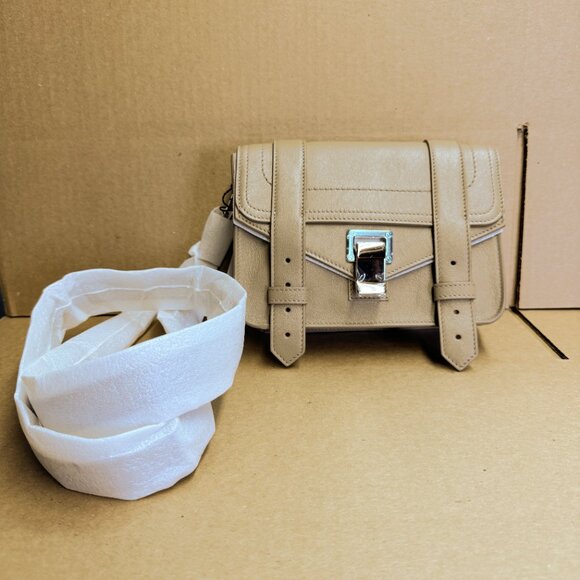 Proenza Schouler PS1 Mini Crossbody Bag – Light Taupe - Picture 9 of 10